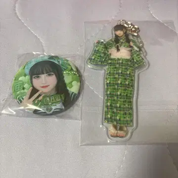 iLiFE! 와카바노아 아크릴 키링 유카타 캔뱃지 무도관