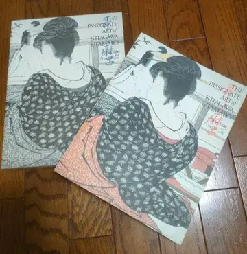 치바시 미술관 개관 기념 기타가와 우타마로전 목록 2권 세트