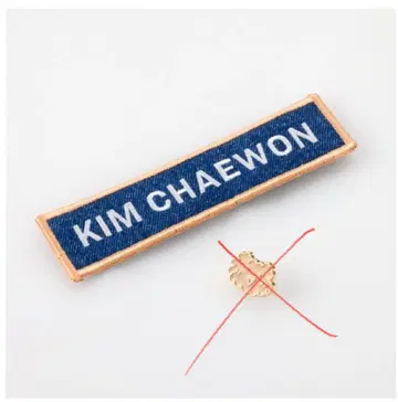 WAPPEN BADGE 김채원 체원