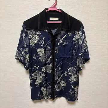 wales bonner 24ss Highlife Bowling Shirt