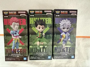 HUNTER x HUNTER 월드 컬렉터블 피규어 헌터 시험 3종