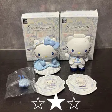 TOP TOY 로맨틱 웨딩 헬로키티 + 다니엘 산리오
