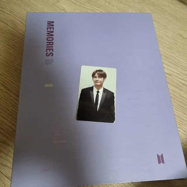 방탄 2018메모리즈 태형 포카포함 풀셋양도.  bts V