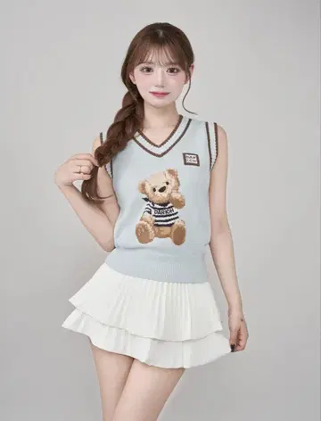 Darich D 베어 니트 베스트