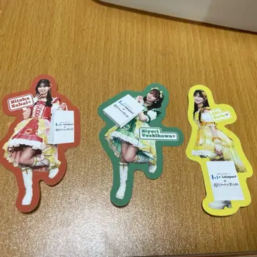 초도키메키 센덴부 스티커 3개 세트