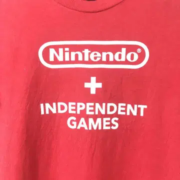 [레어] Nintendo INDEPENDENT GAMES 티셔츠