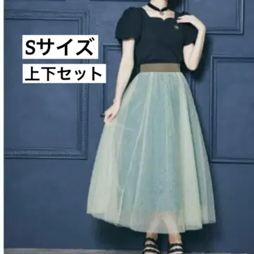S 시마무라 Chiharu 씨 콜라보 아나 상의 스커트