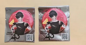 슬로우 데미지 토와 캔뱃지 2점 새상품