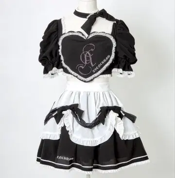 AVENCHUMU 스커트 셋업 BLACK