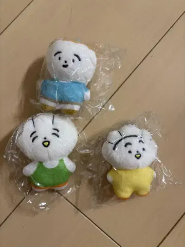 GYOZAO 봉제 인형 키링 3개 세트