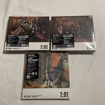 BE:FIRST 2:BE CD DVD 3 형태 세트