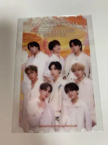 fantastics 클리어 티켓