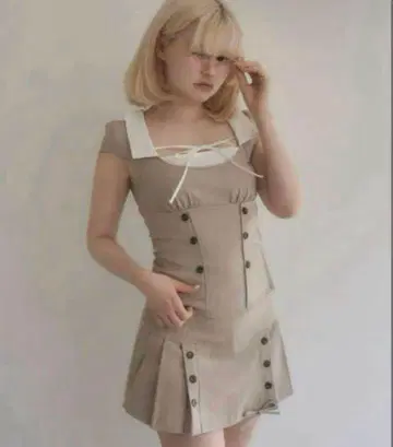 andmary Barbie girls set up beige M