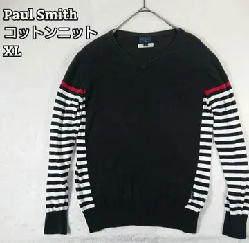 Paul Smith 폴스미스 얇은 소재 코튼 니트 스웨터 스트라이프