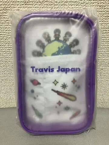 미개봉 새상품 Travis Japan 파우치 아크릴 스탠드 파우치