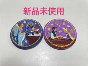 디즈니 자수 캔배치 피노키오 라푼젤