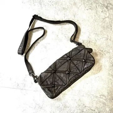 00s [archive] 스터드 원 숄더 백/Y2K/브라운