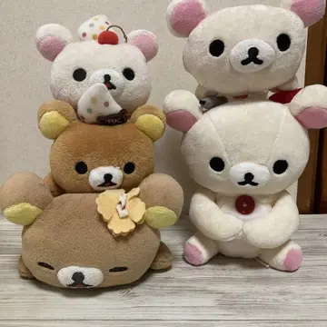 리락쿠마 코리락쿠마 봉제 인형 세트