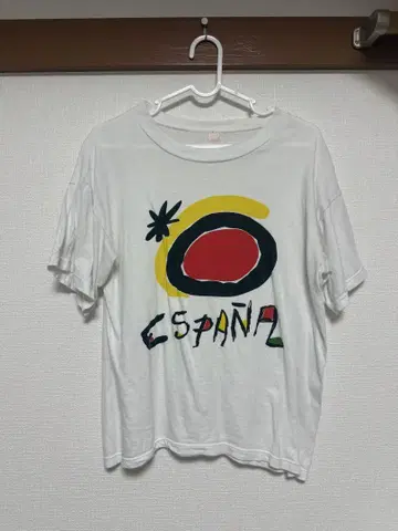 90s John Miro 아트 셔츠