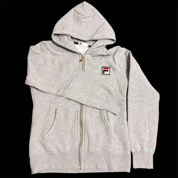 FILA 휠라 풀 집업 후드티 그레이 L 사이즈
