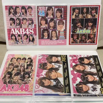 AKB48 브로마이드 66장 묶음 판매
