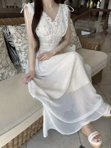 Lumignon original whitelacesheerlongop