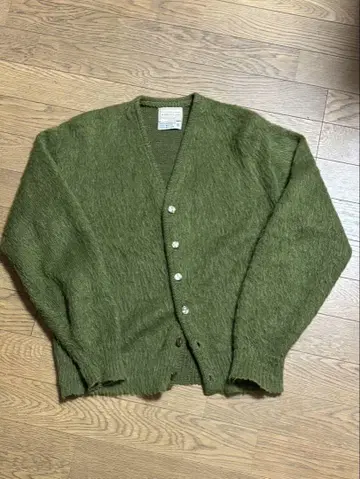 BRENT prep 모헤어 가디건 60s