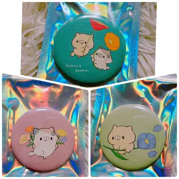 옆집 냥코 케다코다 57mm 캔뱃지