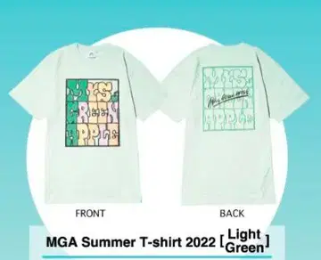 미세스 그린애플 2022 여름 굿즈 T셔츠 L 사이즈