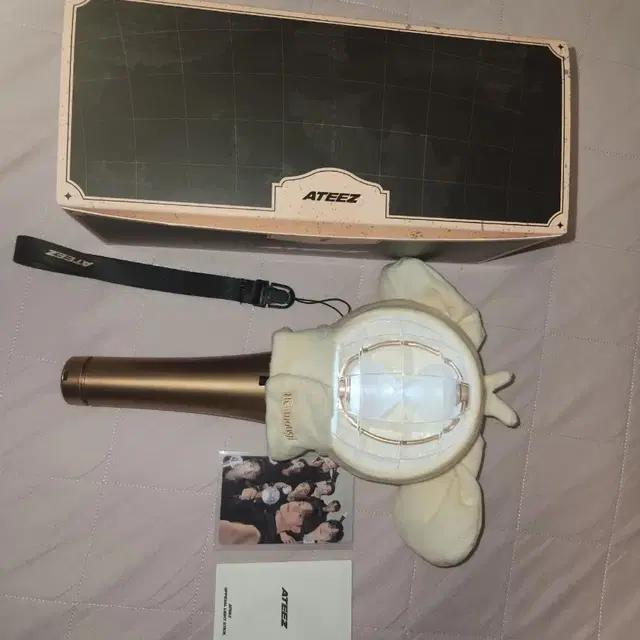 에이티즈 응원봉 라이티니 2 + 헷몽이 응원봉 커버 일괄 양도