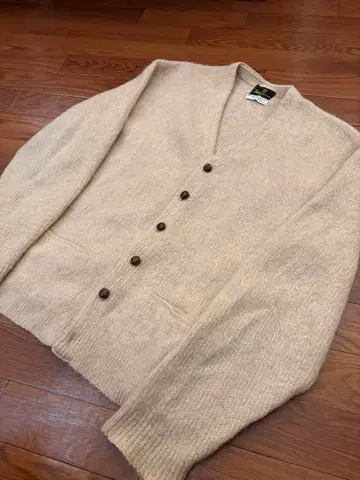 vintage 모헤어 가디건