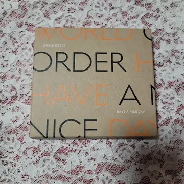 WORLD ORDER HAVE A NICE DAY CD+DVD