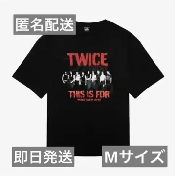 사진T셔츠 M 사이즈 TWICE [ ENEMY ]