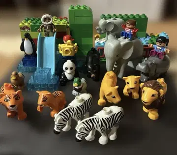 동물원 LEGO 듀플로 완구 세트