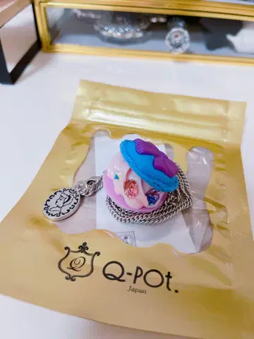 Q-pot 큐포트 신데렐라 페어리 갓마더 목걸이