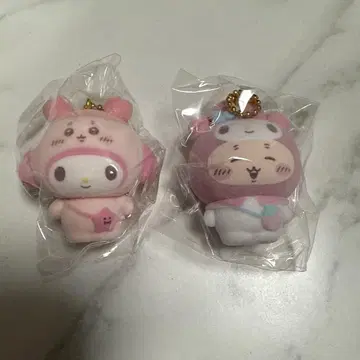 치이카와 산리오 플로키 마스코트 2개 세트