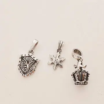 젠 그레일 파이리츠 목걸이 펜던트 실버 950 925