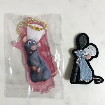 라따뚜이 아크릴 키링 와펜 핑