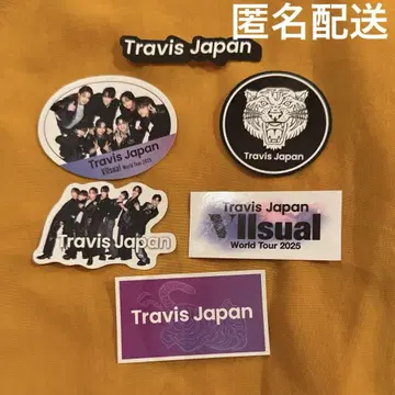 TravisJapan Waltz 2025 VIIsual 스티커 5장 세트
