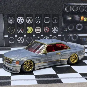 핫휠 89 벤츠 560 SEC AMG 커스텀