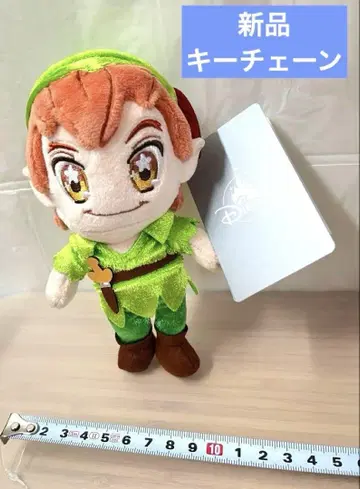 피터팬 TINY tiny 디즈니 스토어 봉제 인형 키체인