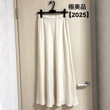 컨디션 최상 Plage Washable Fibril Drape 스커트