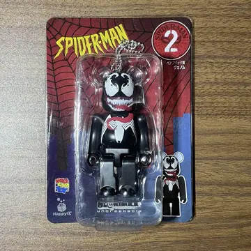 Happy 복권 BE@RBRICK 베어브릭상 베놈 스파이더맨