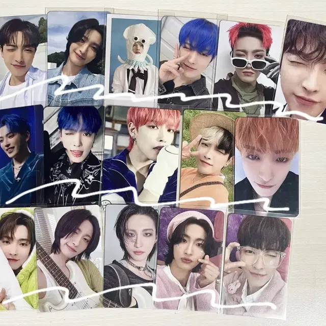 급처)에이티즈 포카 홍중성화산우영 미공포 콘서트 네시픽 시그 포토북 앨범