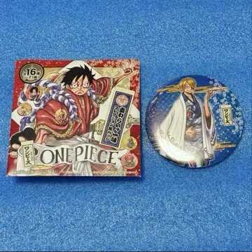 ONE PIECE 슈퍼 가부키 캔뱃지 상디 컨디션 최상