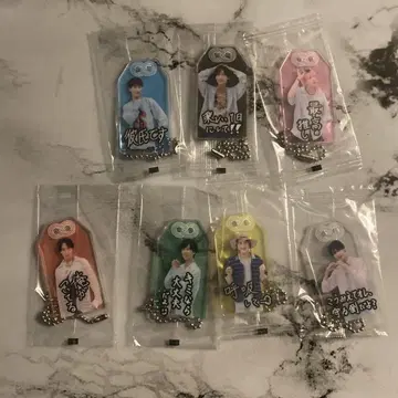 아이돌 키링 7개 세트