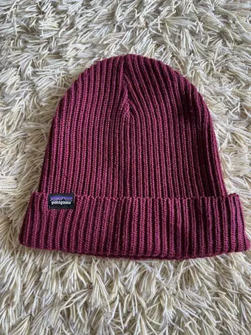 patagonia 비니 크림슨