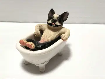 아사쿠마 토시오 개들의 생활 보스턴테리어 피규어 컬렉션