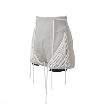 theredthread S lace up shorts gray M