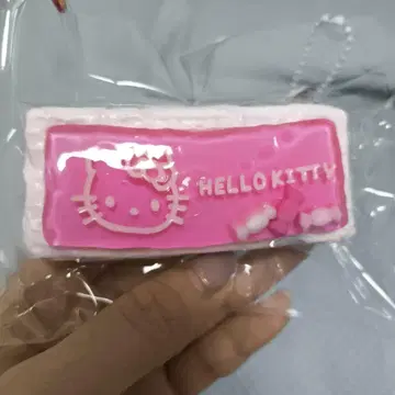 새상품 HELLO KITTY 핑크 스퀴즈 쪼물쪼물